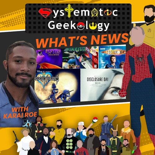 🎙️ New Systematic Geekology episode!
Christian, Herbie, & Karai Roe break down Spielberg’s Disclosure Day 👽, discuss the futu...