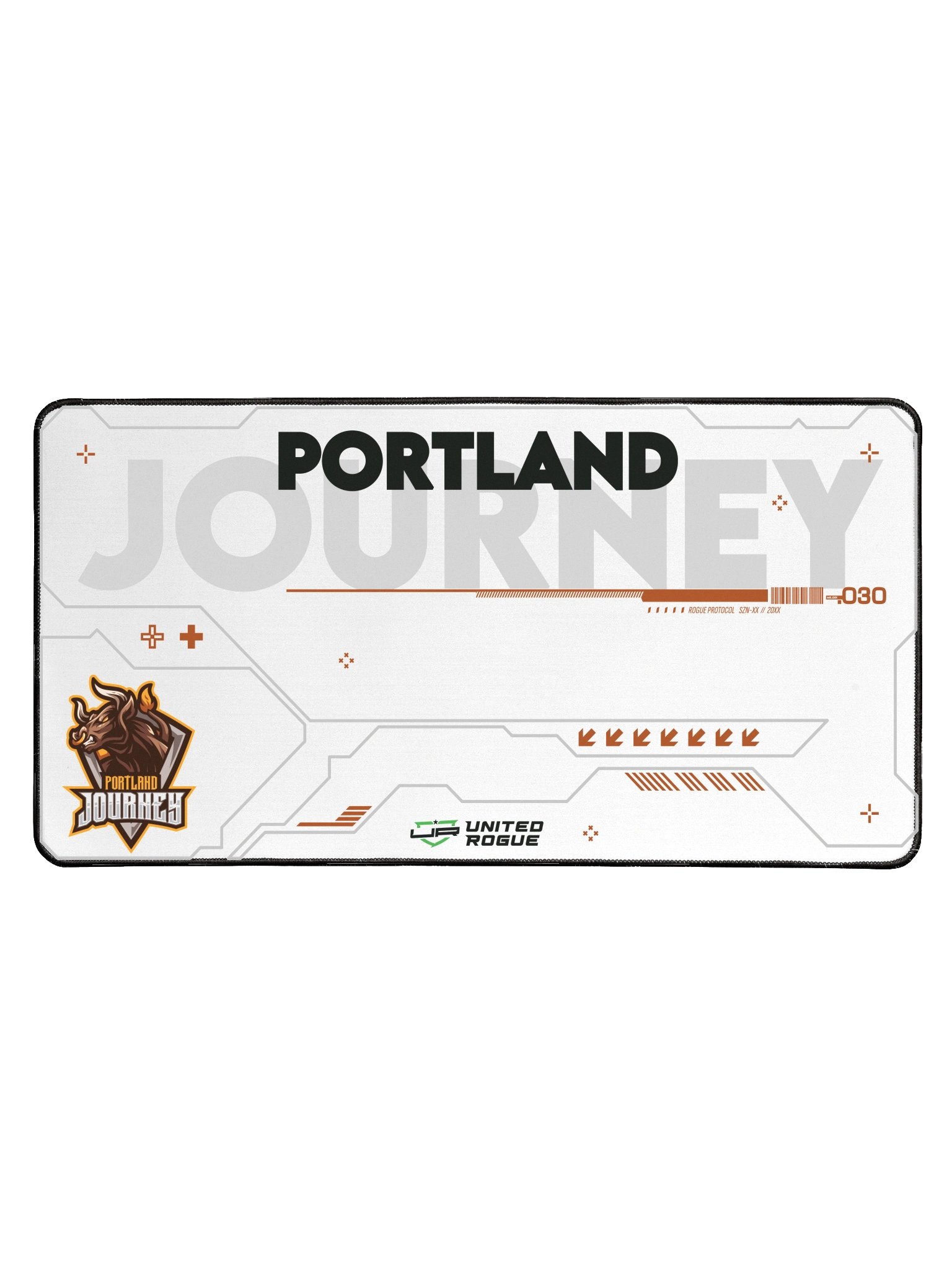Portland Journey White Desk Mat product image (1)