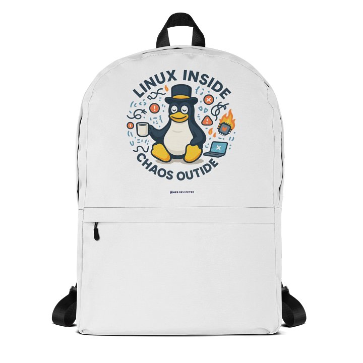 Linux Inside. Coffee Outside. Chaos Everywhere. product image (1)