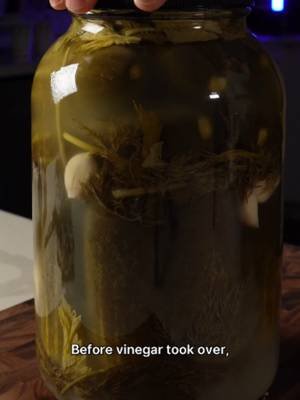 Before vinegar took over, this is how every pickle was made. Full recipe in the comments, and the system I use for every ferment is linked in my bio.