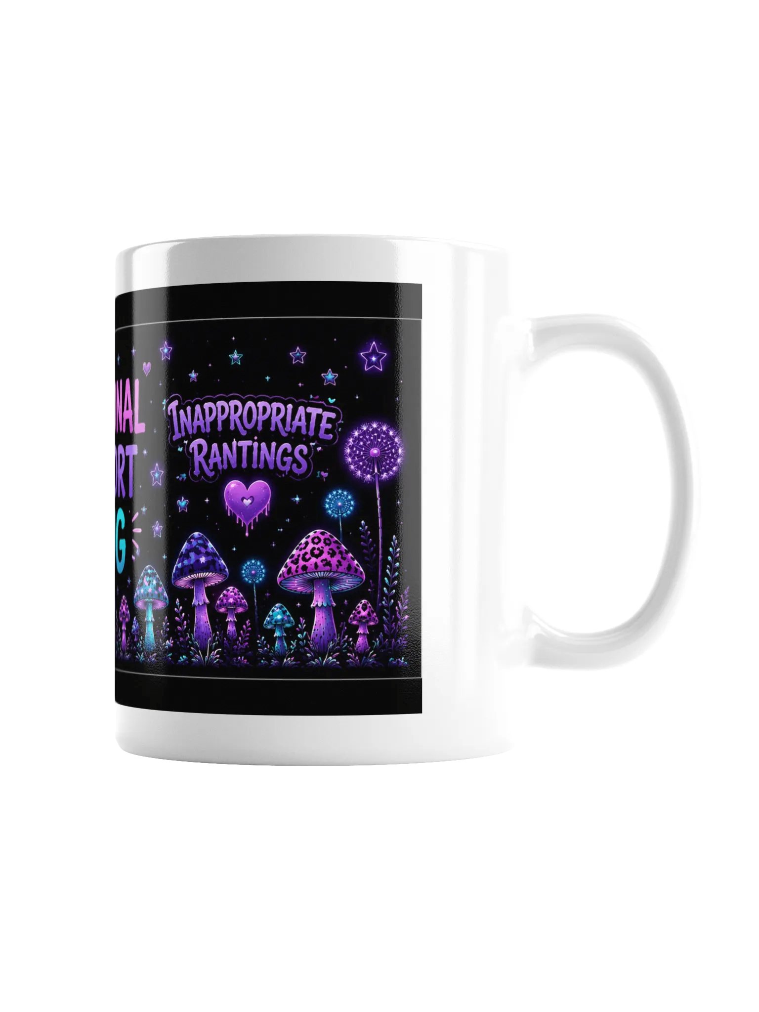 Emotional Support Mug - White Glossy product image (3)