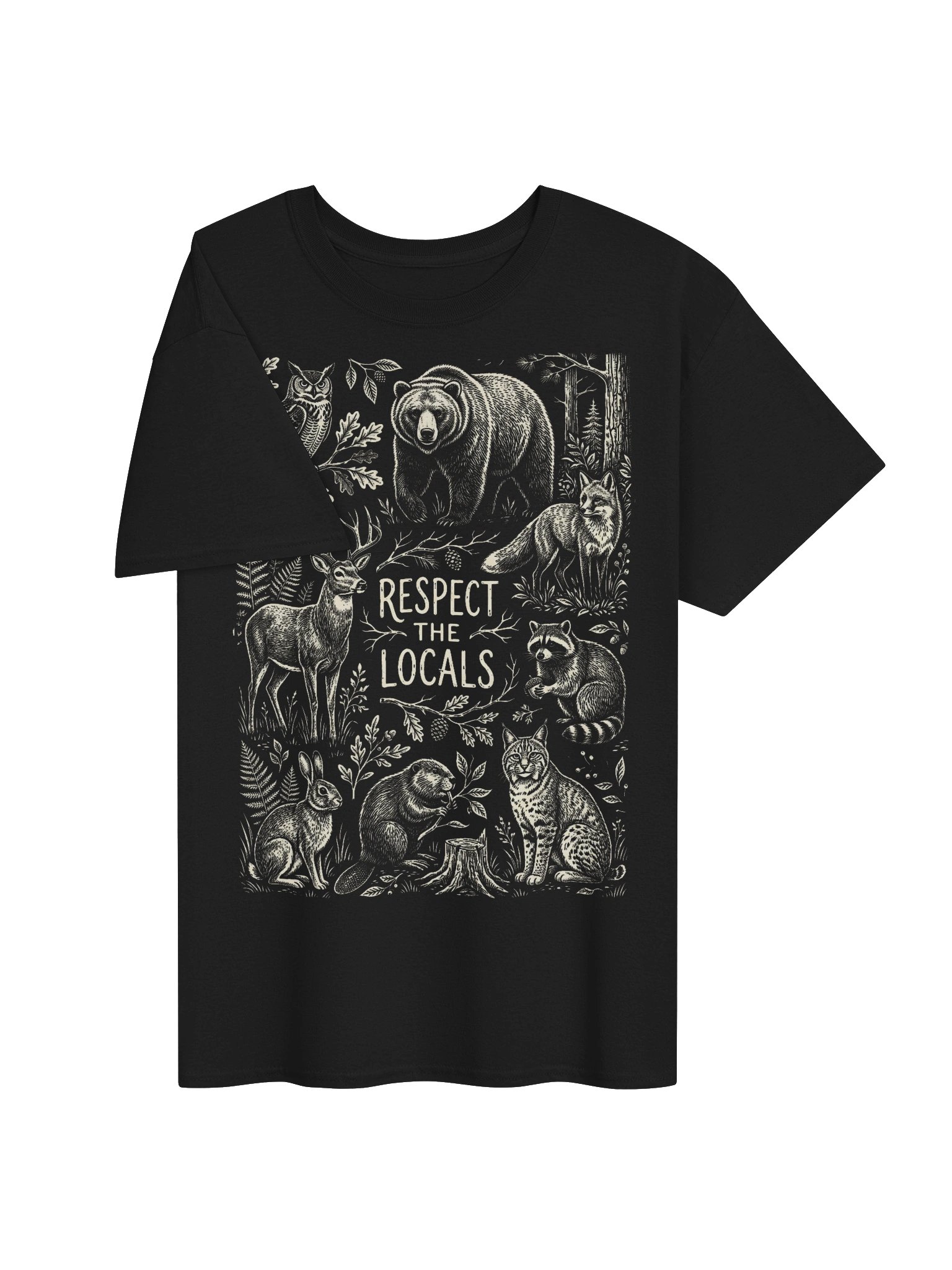 Wildlife T-Shirt | Make Room for Wild | Backyard Habitat product image (15)