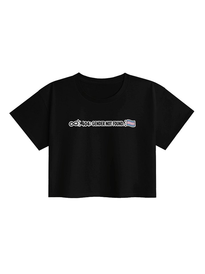 Pride 2026 Gender Not Found Croptop. product image (1)