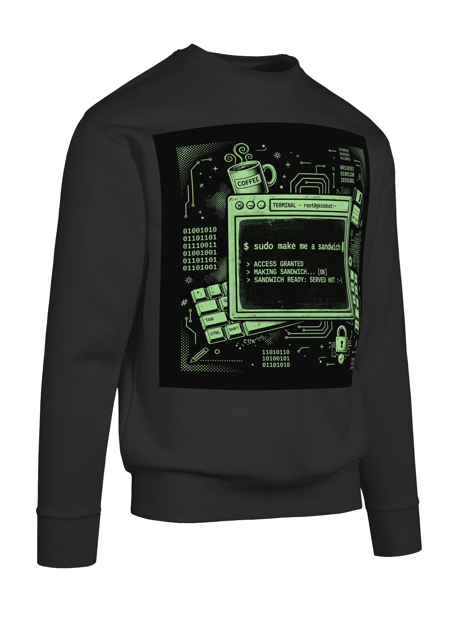 Sudo Make Me a Sandwich Sweatshirt product image (10)