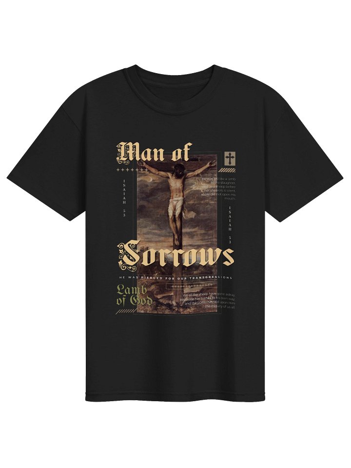 Man of Sorrows T-shirt | Isaiah 53 Full Chapter product image (2)