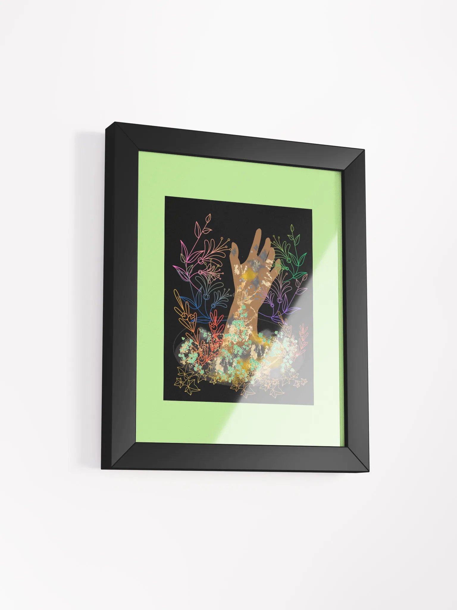 Ethereal Decay Framed Poster product image (2)
