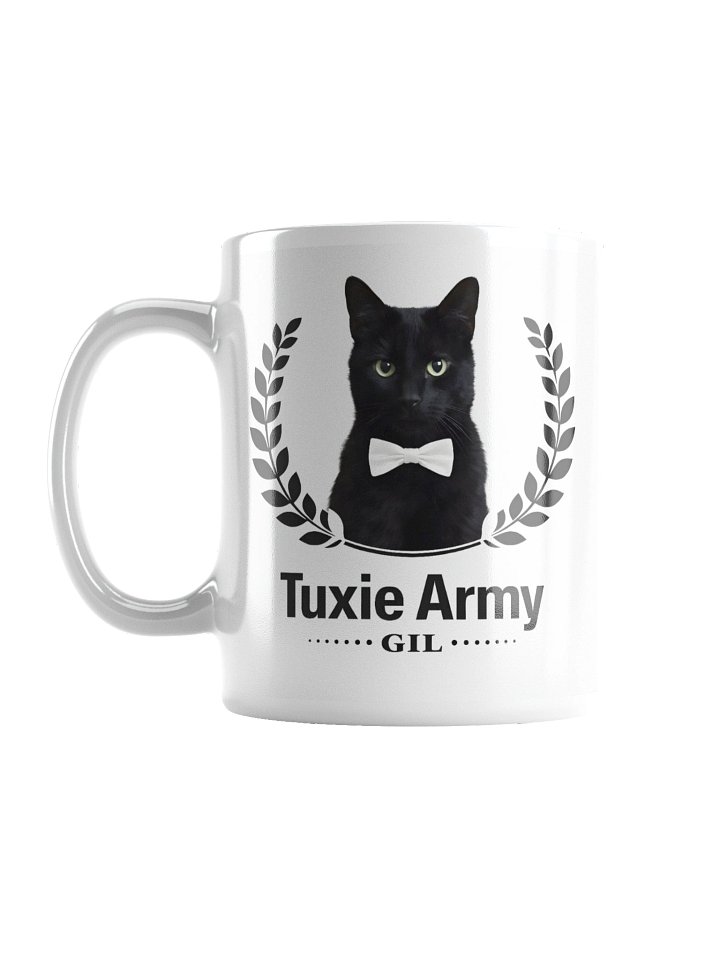 The Tuxie Army Gil: The Dapper Recruit Mug 🐾👔 product image (1)