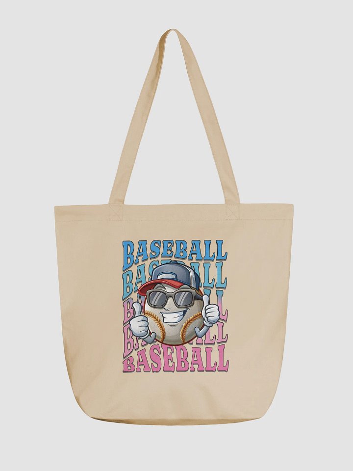 Baseball Thumbs Up Smiling Eco Tote product image (5)