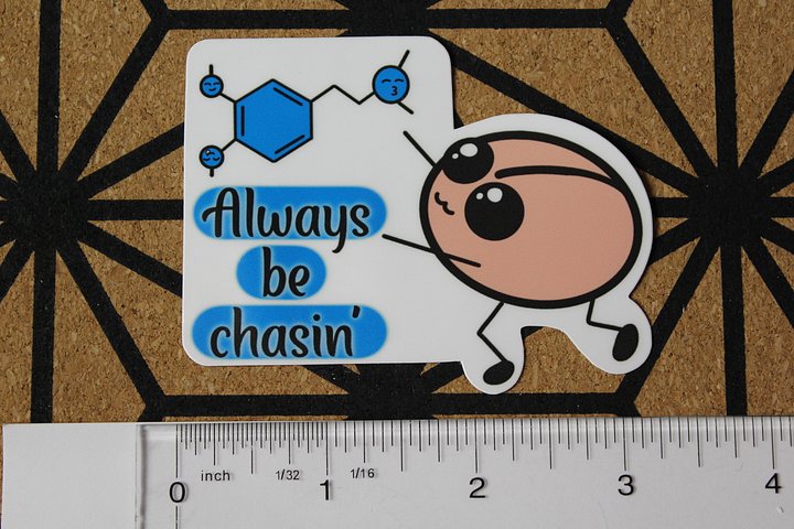 Chasing dopamine sticker product image (1)