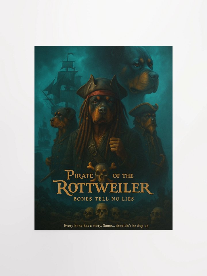 Pirate of the Rottweiler Poster product image (2)