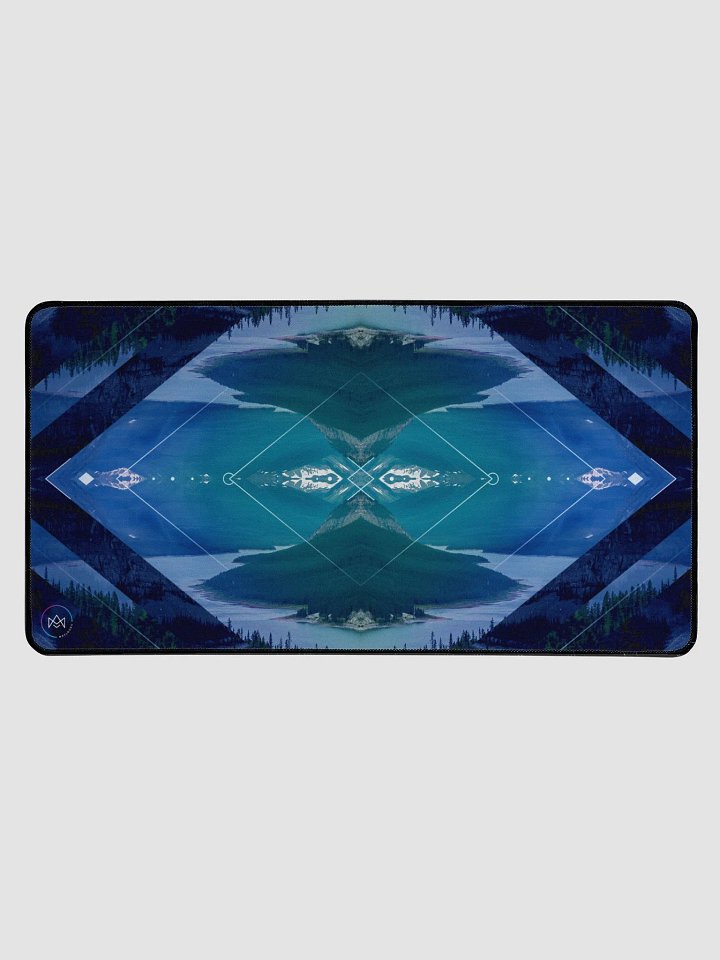 Mountain Lake Desk Mat (Blue Splash) product image (1)