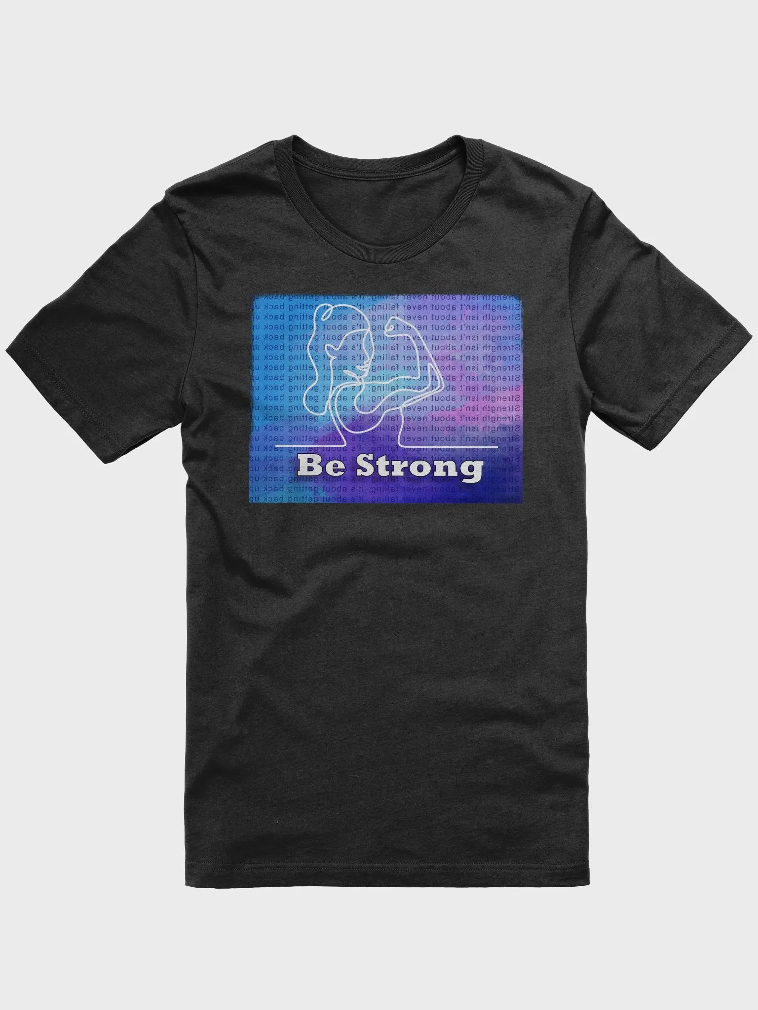 Wellness Shirts - Be Strong Positive Reflection Self Care Shirts product image (2)