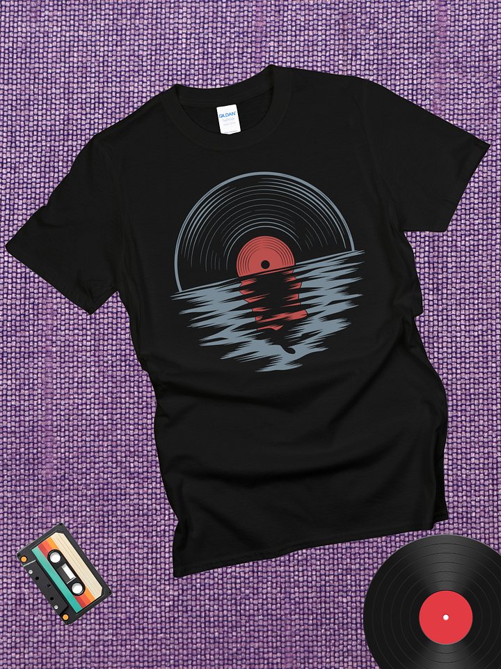 Sunset Vinyl T-Shirt product image (1)