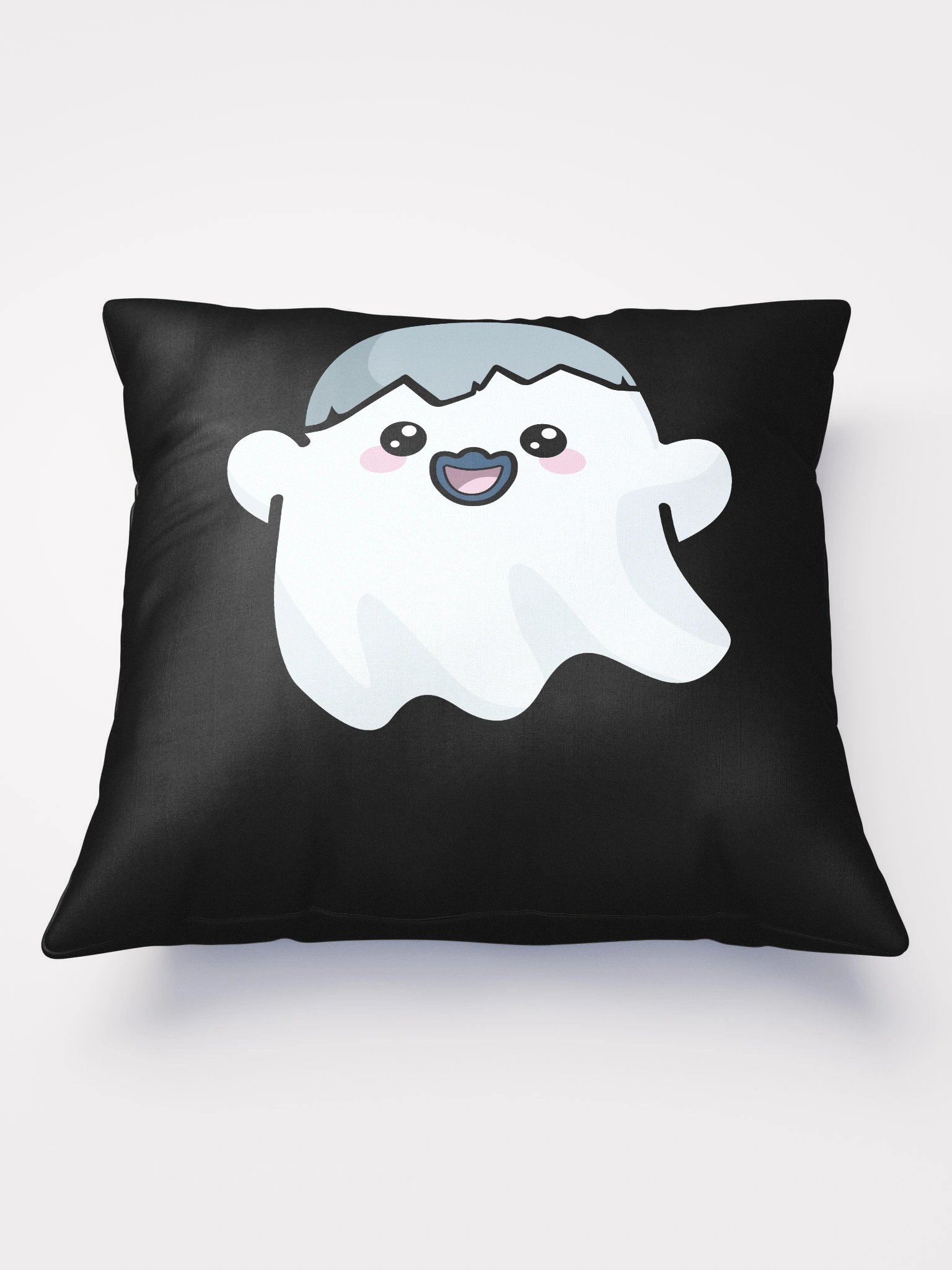 Ghost Battle Chicken Throw Pillow product image (1)