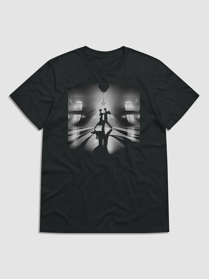 Grand Ballroom Dance Silhouette (Front Print Womens Tee) product image (1)