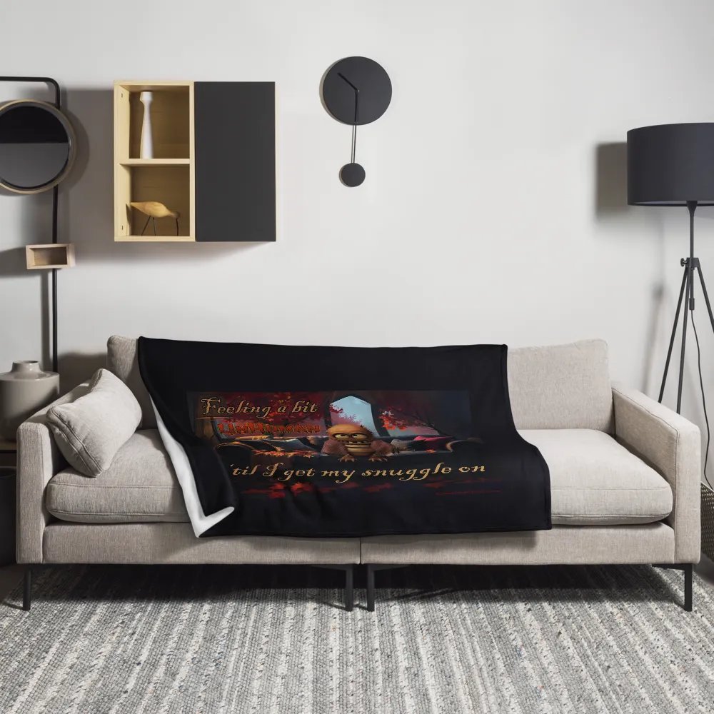 UnHuman snuggle throw blanket product image (3)