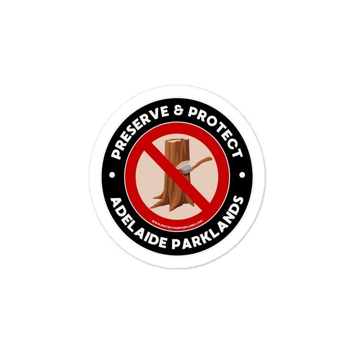 Preserve & Protect Adelaide Parklands Decal product image (1)