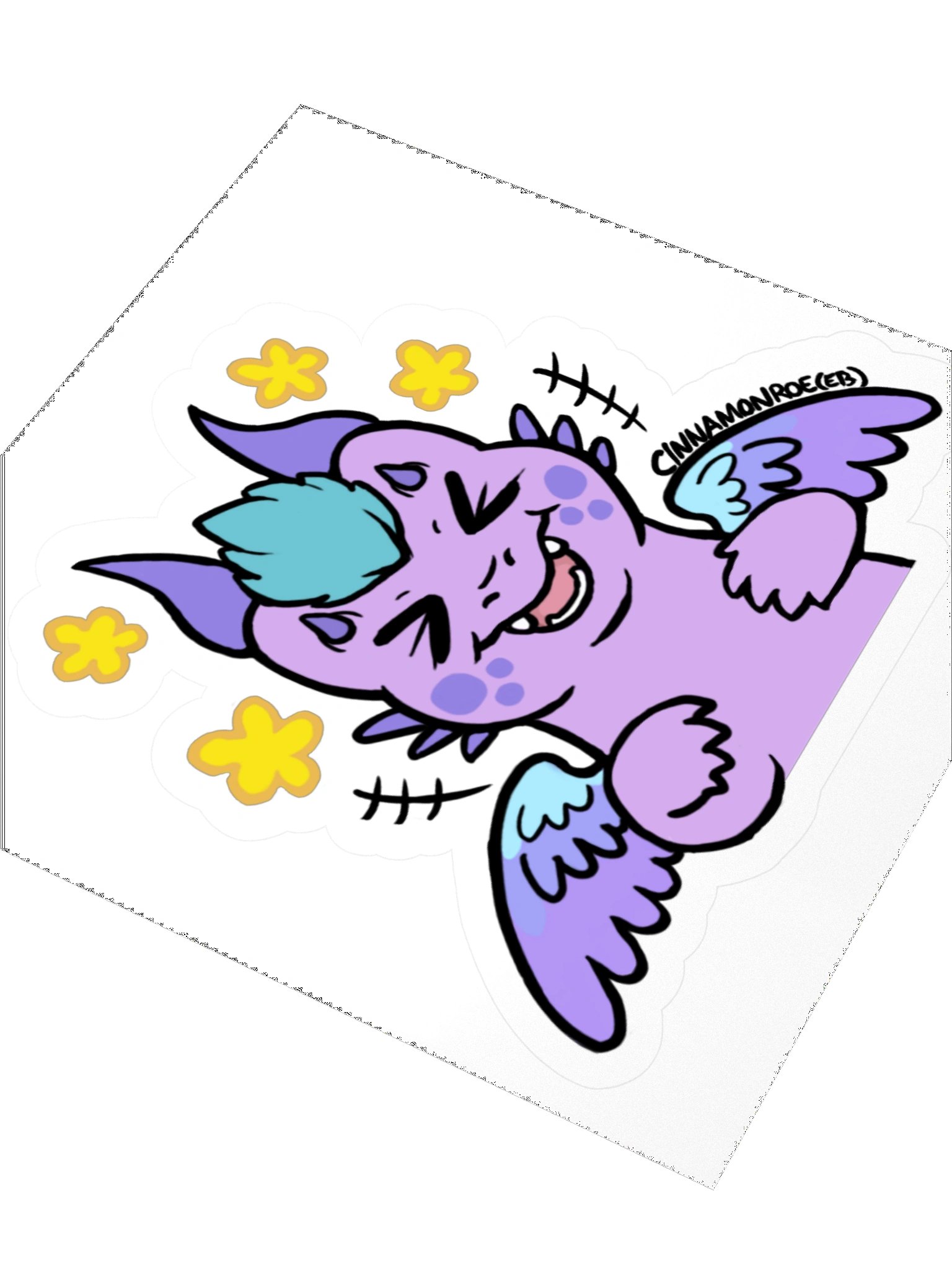 Drakin "Happy" Sticker product image (7)