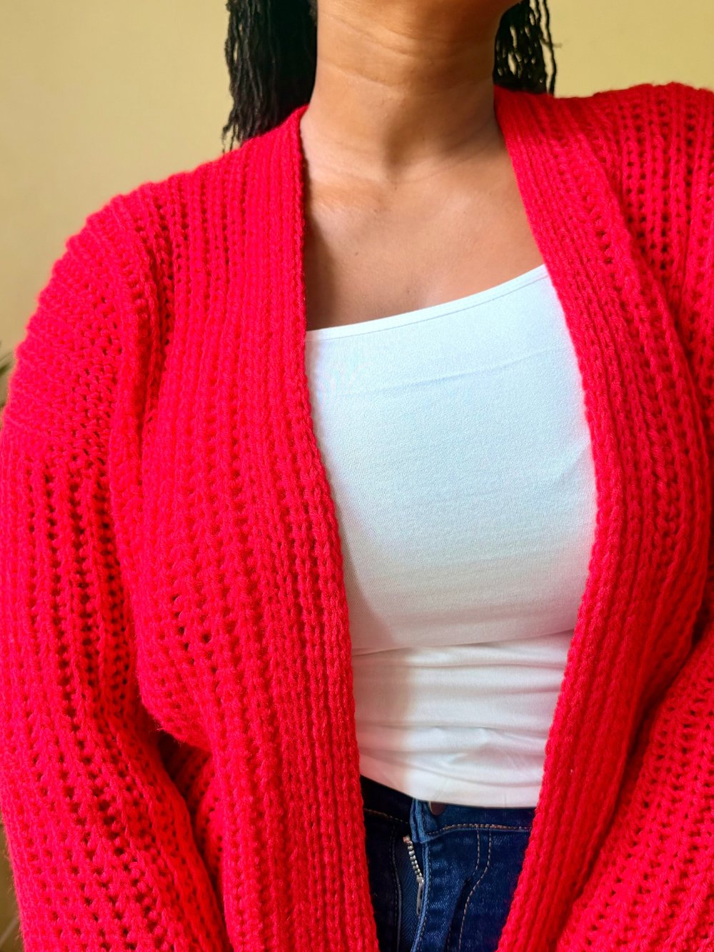 Crochet Dropshoulder Cardigan Pattern product image (2)