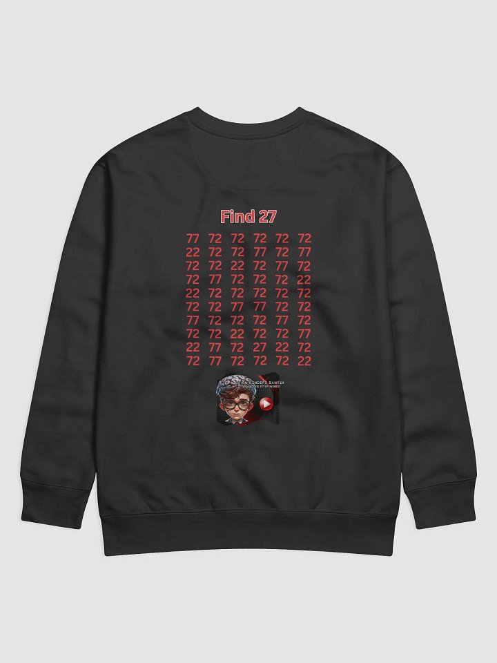 BBB Number Ninja Puzzle Sweatshirt product image (2)