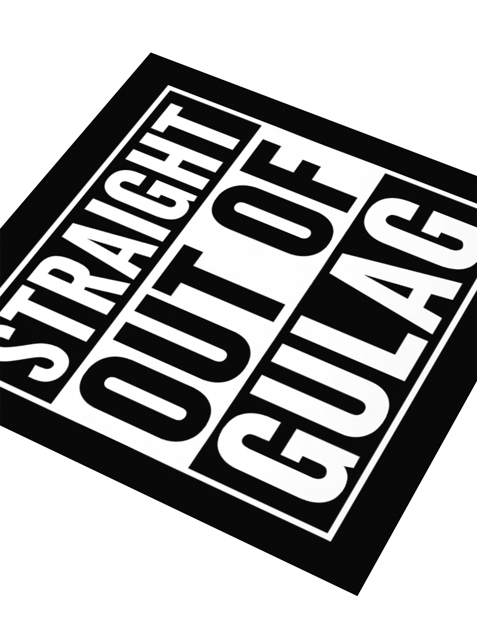 Straight Out of Gulag Kiss Cut Sticker product image (3)
