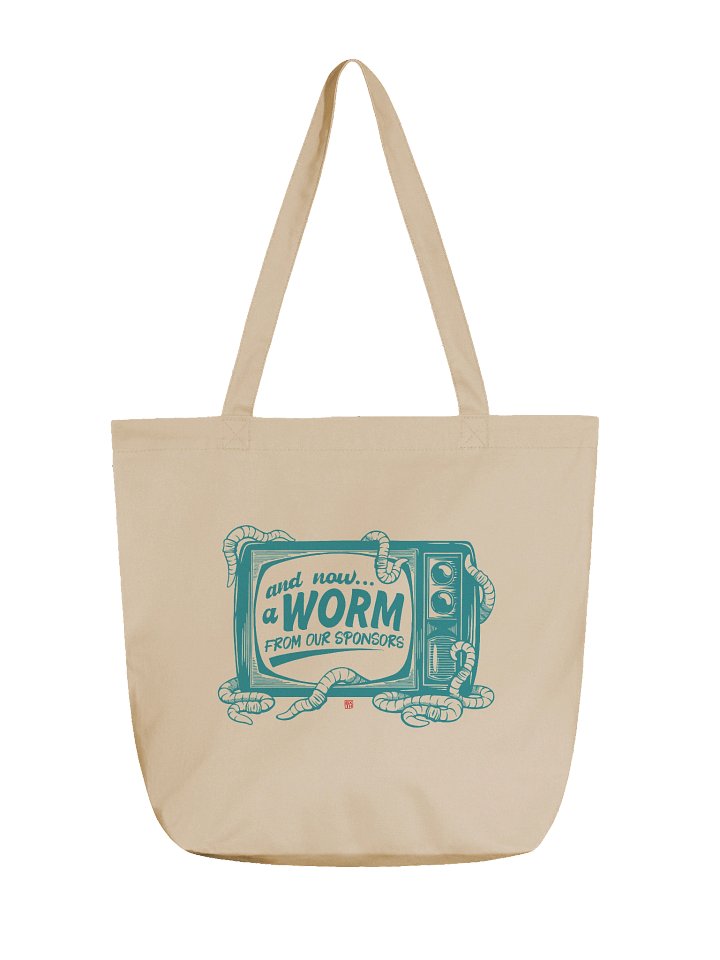 And Now... a Worm from Our Sponsors Totebag product image (1)