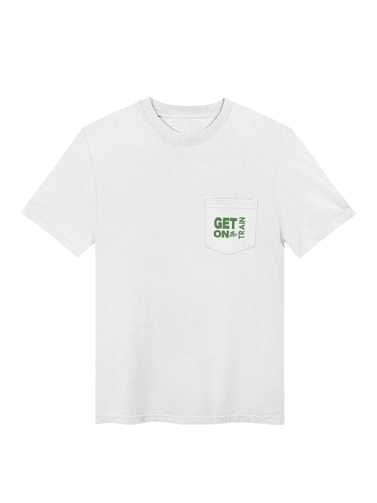 24hr Train Pocket Tee - Green product image (2)