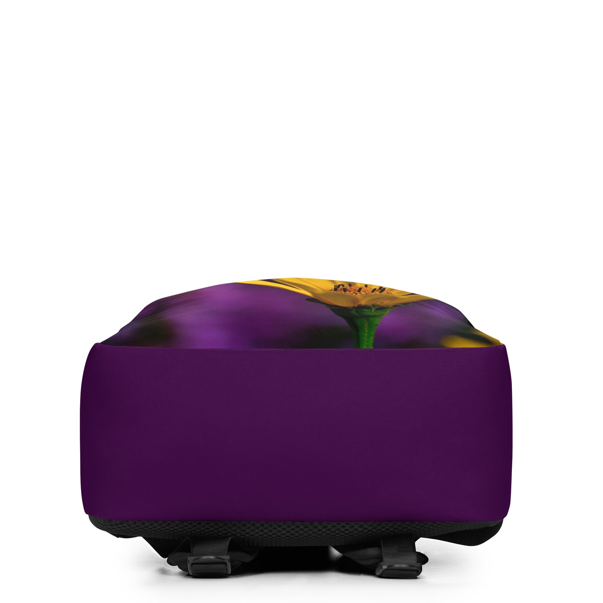 Design-backpack - Bright yellow blossom against a purple background (Dark Design) product image (6)