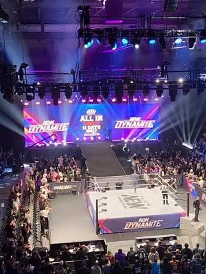 Who else went to #aewdynamite in #catonsville / #baltimore ?  Tony is a cornball!