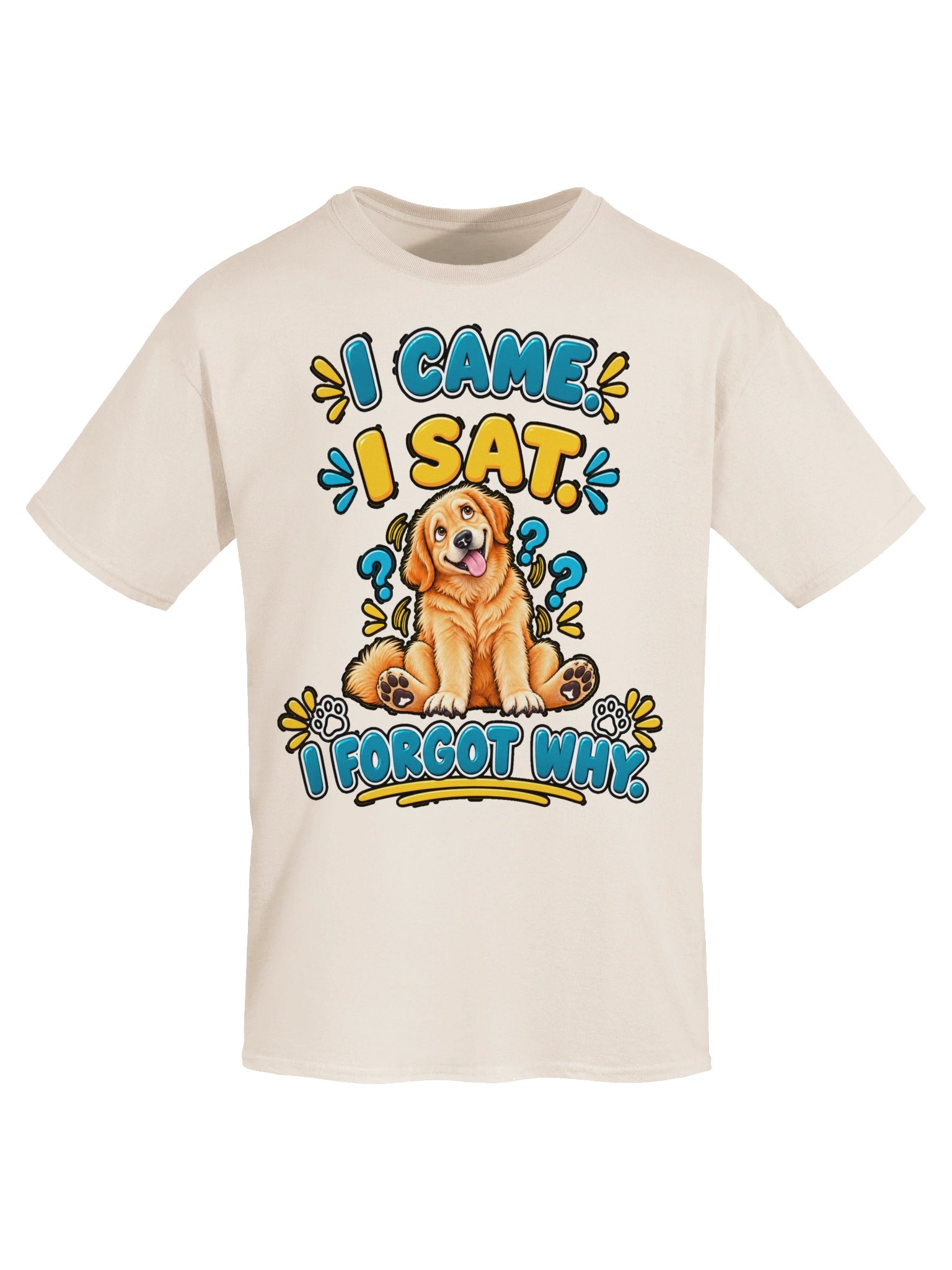 I Came. I Sat. I Forgot Why. – Funny Dog T-Shirt product image (5)