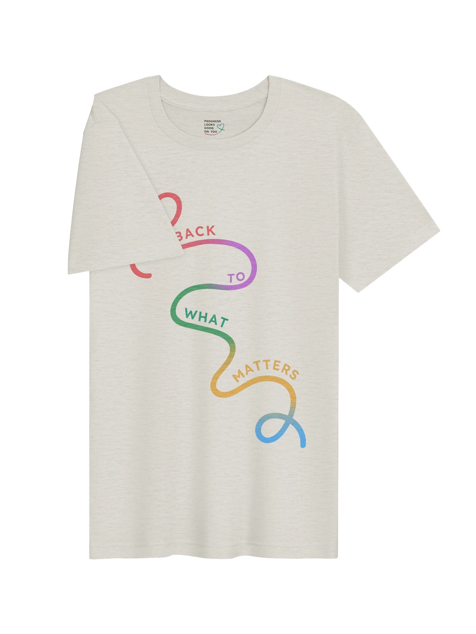 Back to What Matters Light Tee product image (3)