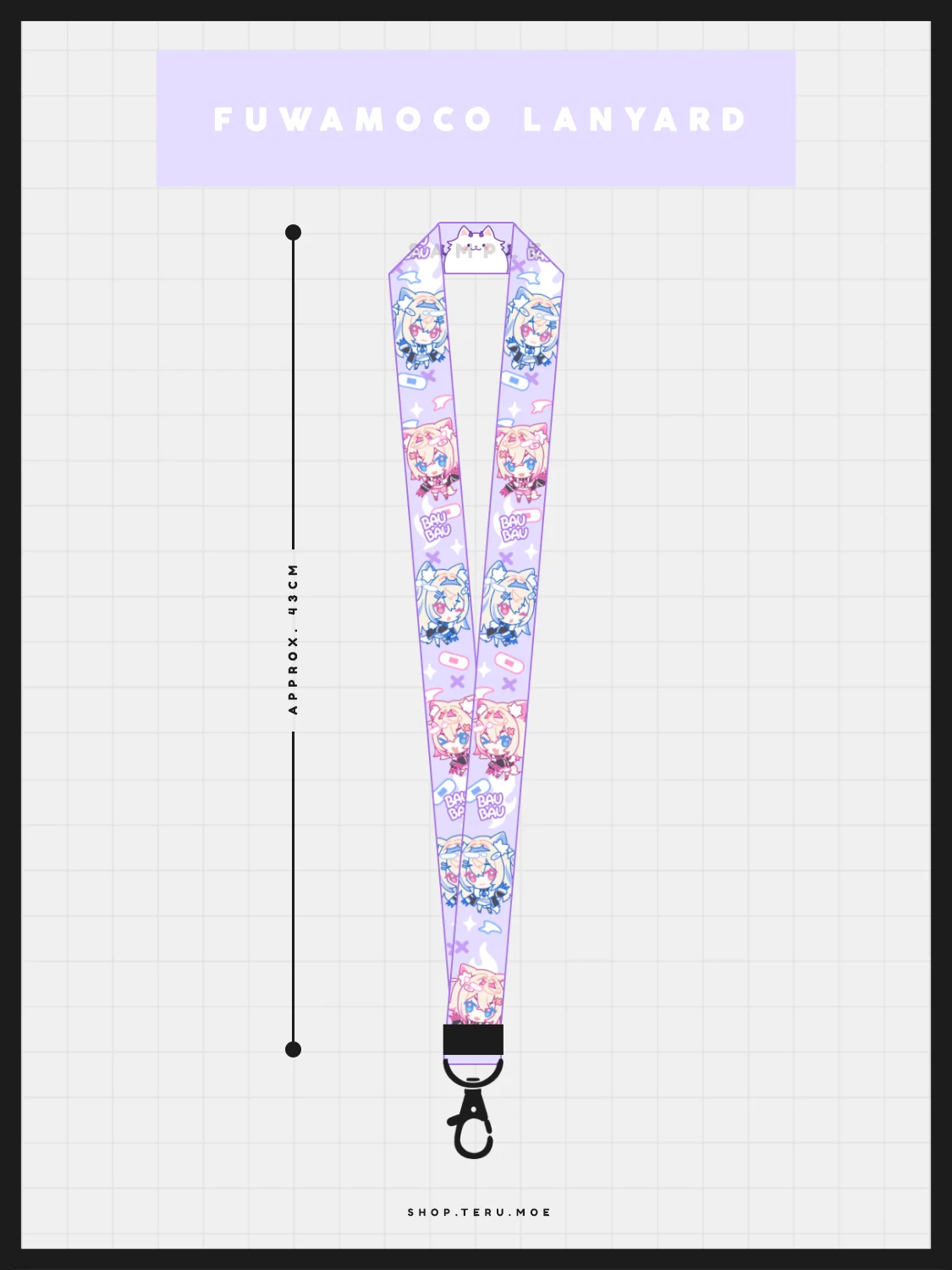 【PREORDER】 FUWAMOCO Lanyard product image (1)
