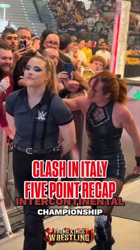 👑 King Riq’s 5️⃣-Point Recap: WWE Clash in Italy 2026 👑

5. Cody Rhodes' villain arc added another layer 😈

4. Jade Cargill s...