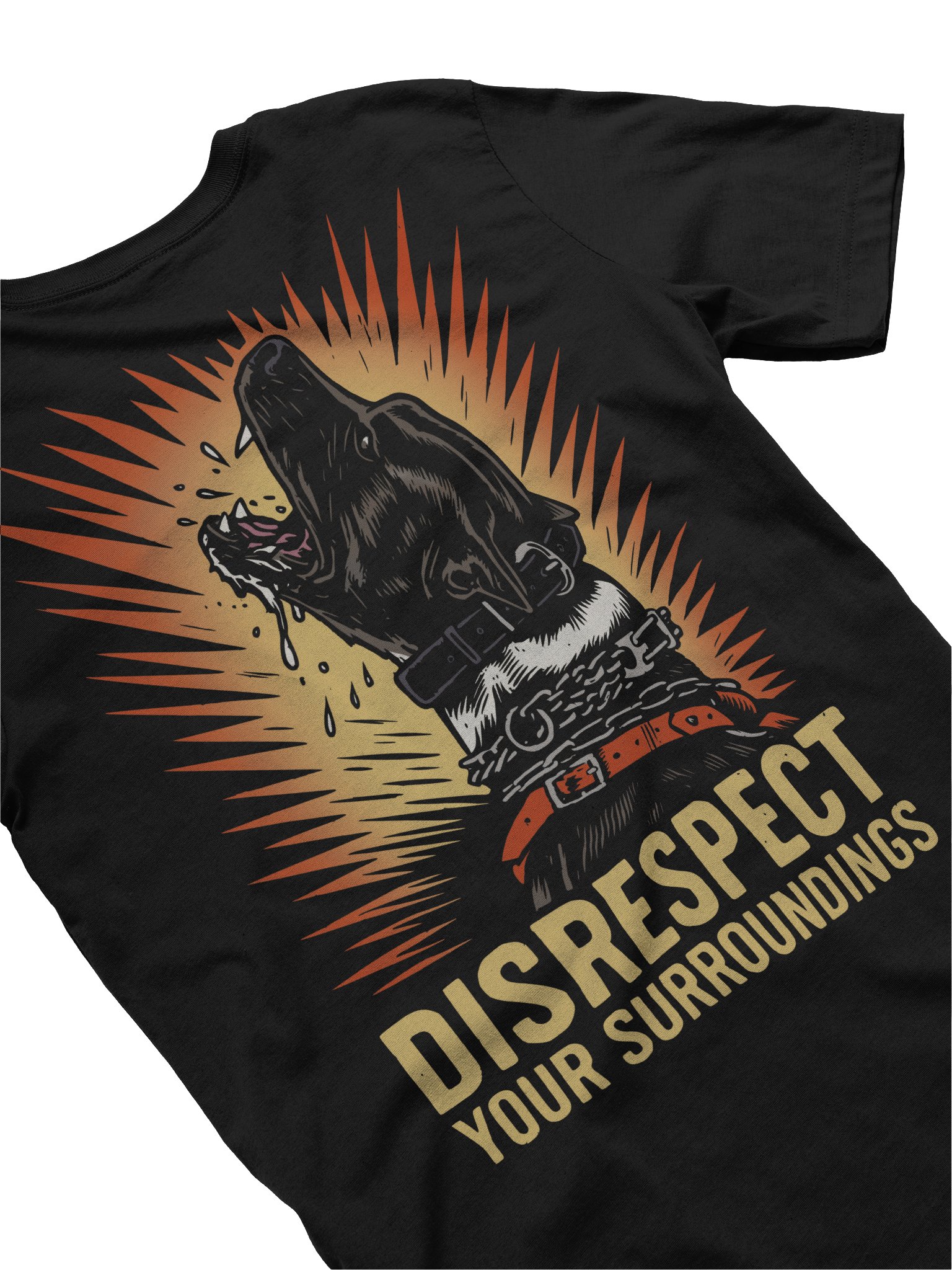 Disrespect - Back print PREMIUM ADULT UNISEX T-SHIRT product image (5)