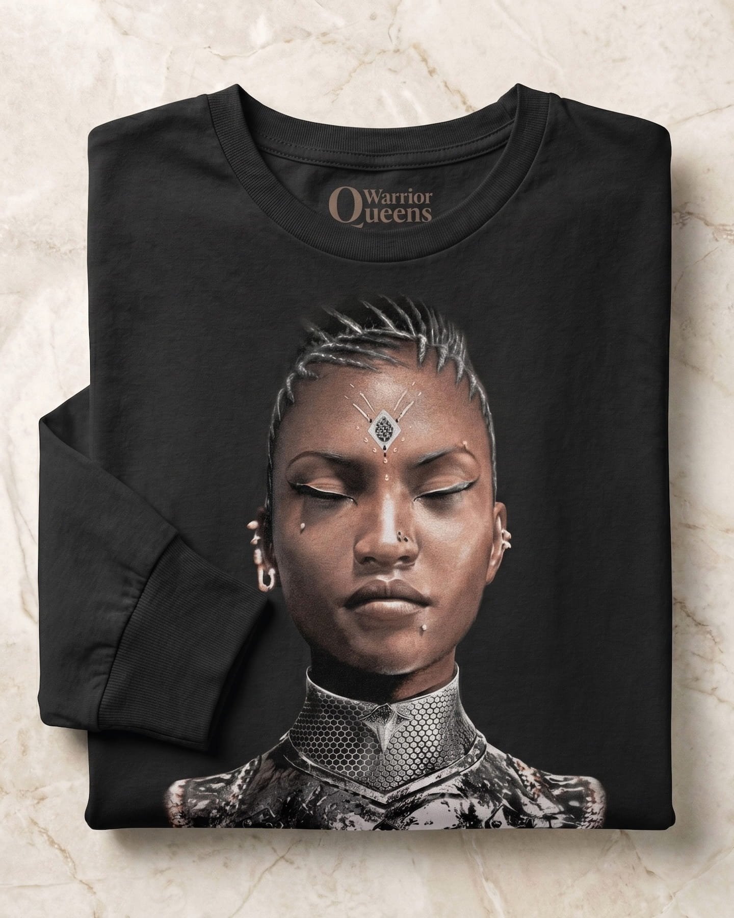 Queen Amanikhatashan · Bella+Canvas Supersoft Long Sleeve T-Shirt product image (4)