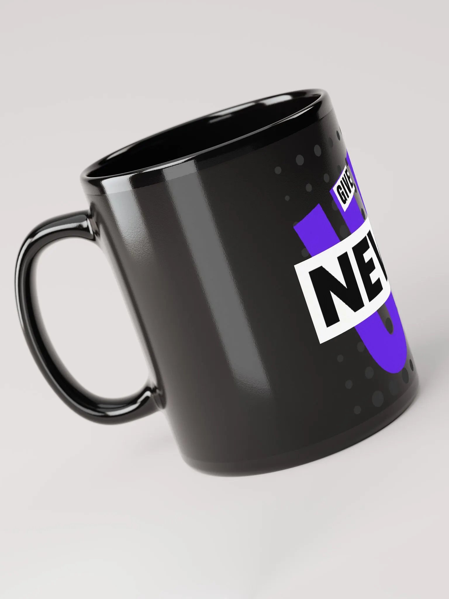 Never Give up mug product image (5)