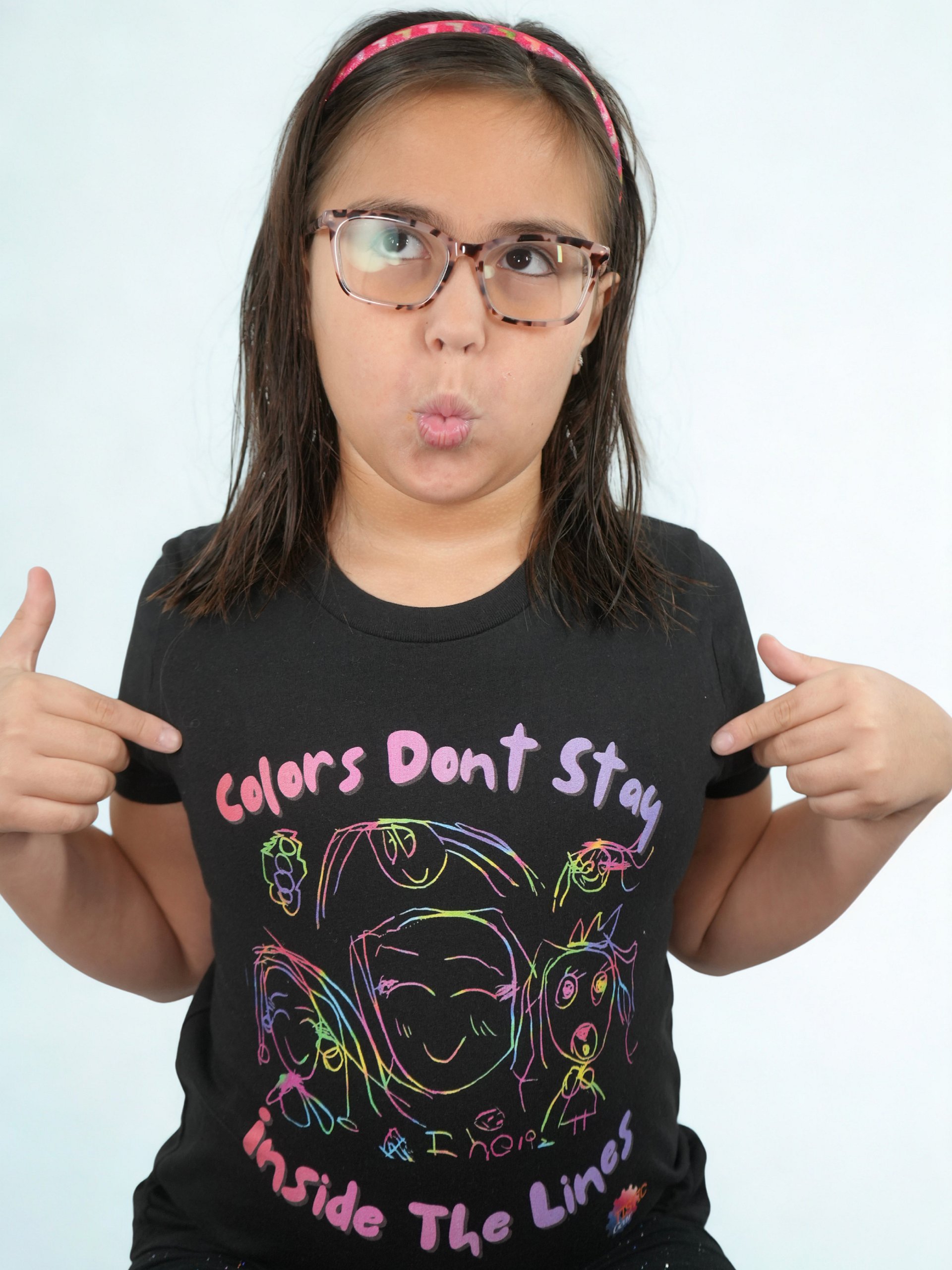 Kids TISTIC Gear – Colors Don’t Stay Inside The Lines Limited Edition Tee product image (1)