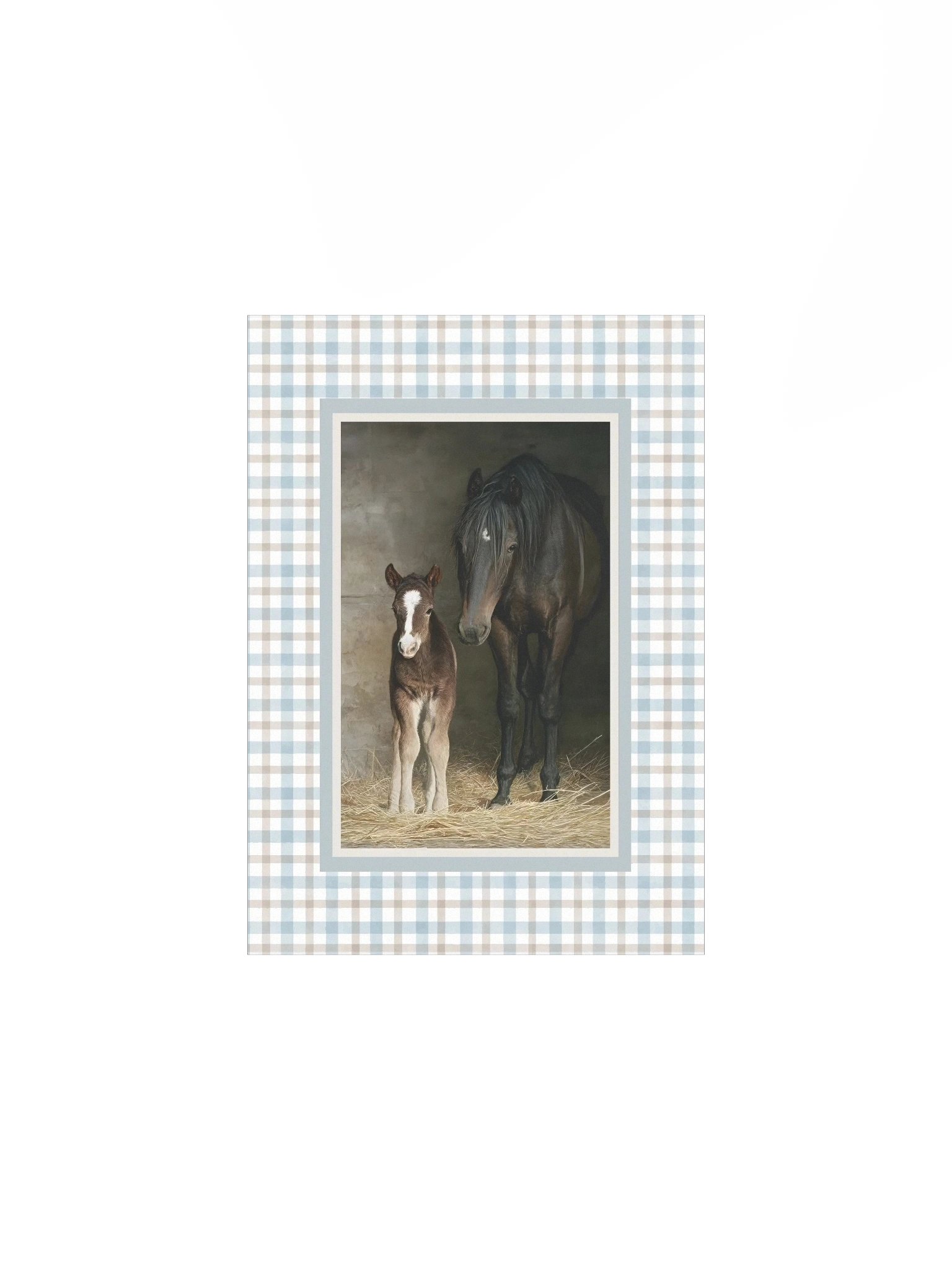 Horse and Foal Farm Theme Print product image (3)