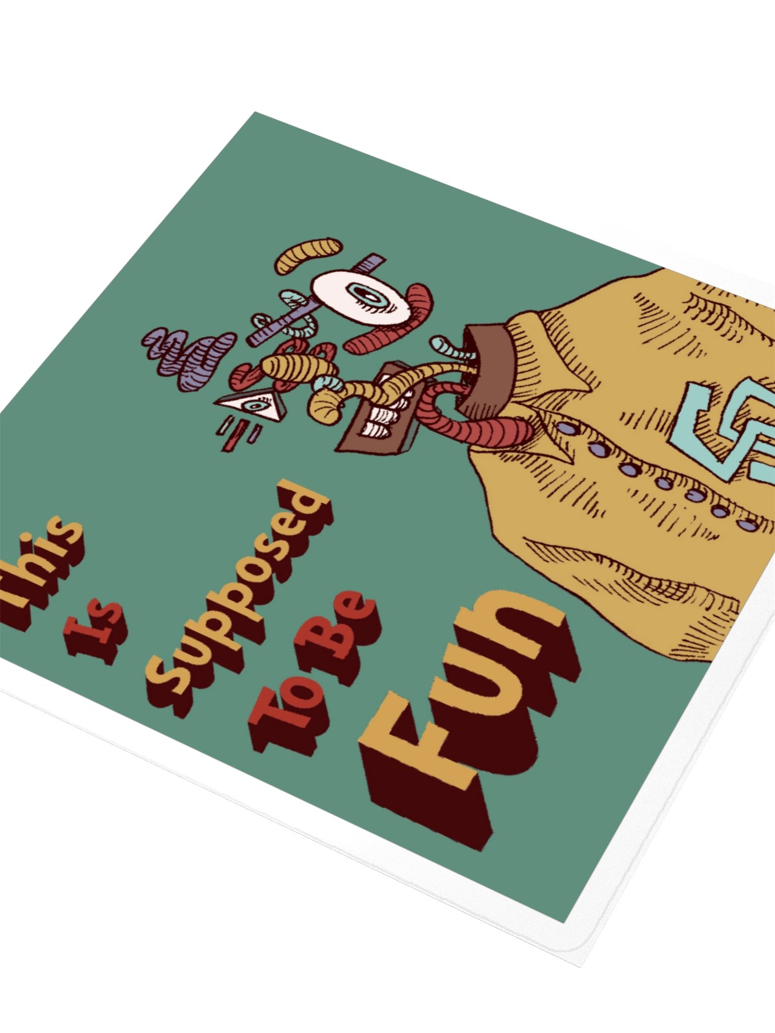 This is Supposed To Be Fun Sticker product image (7)