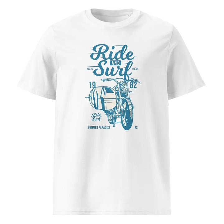 Ride and Surf Organic Cotton T-Shirt product image (1)