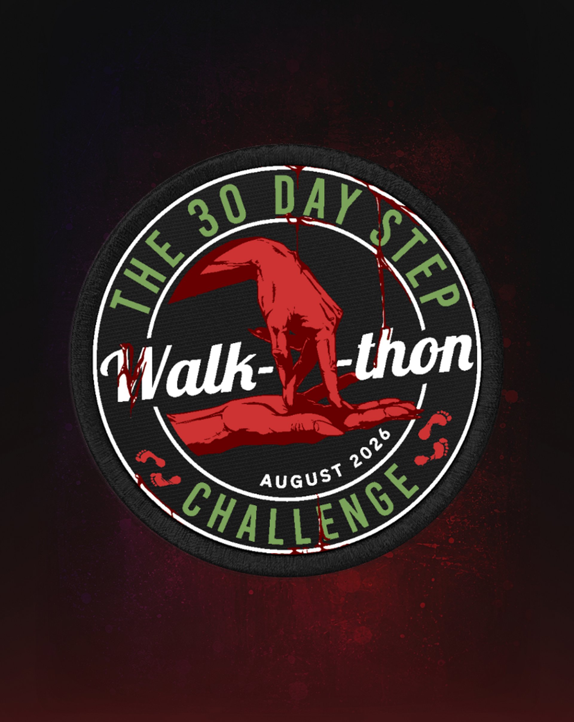 30 Day Step Challenge | August 2026 Achievement Patch product image (1)