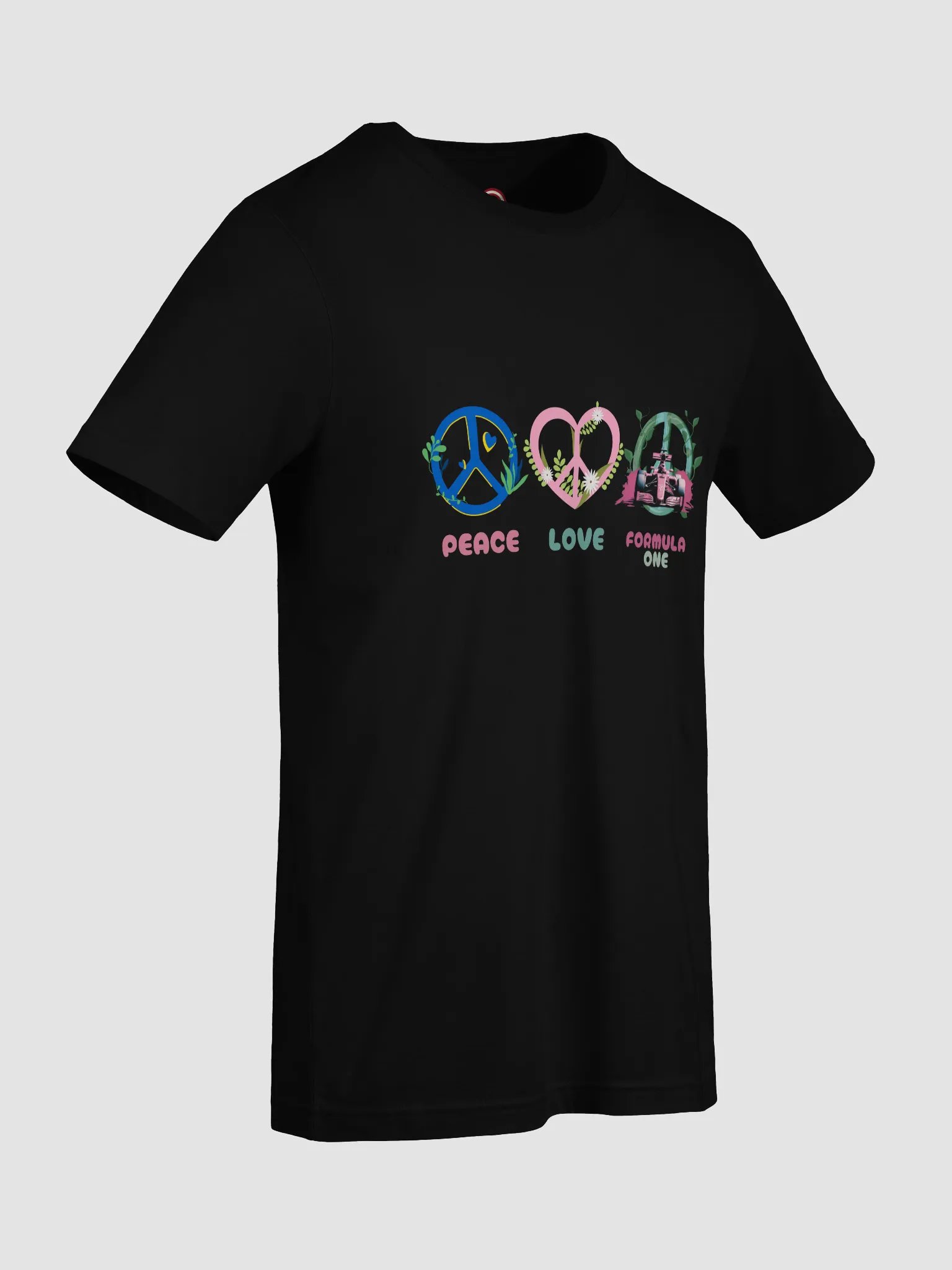 Peace, Love, Formula One T-Shirt product image (18)