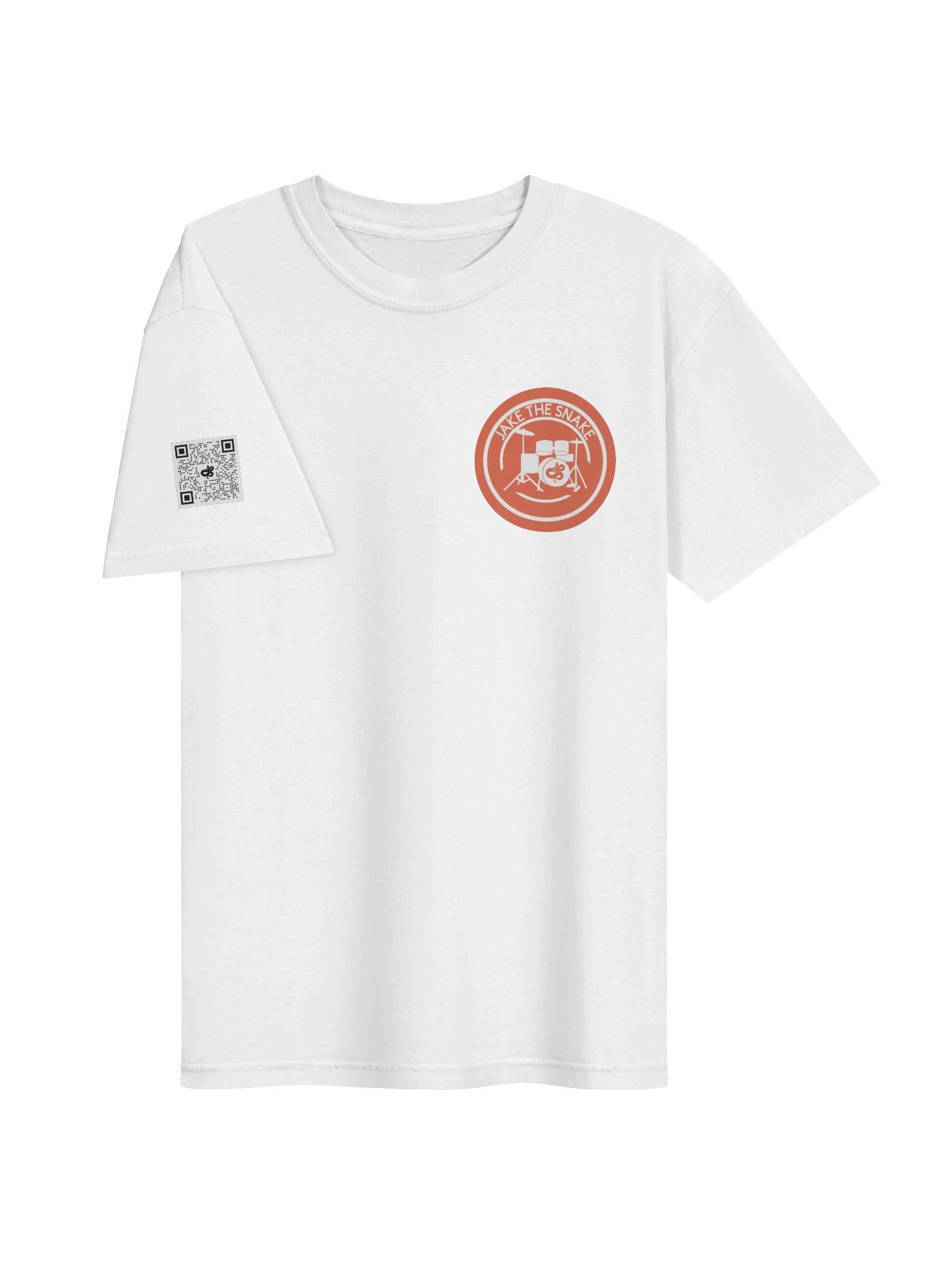 Snake T - white product image (3)