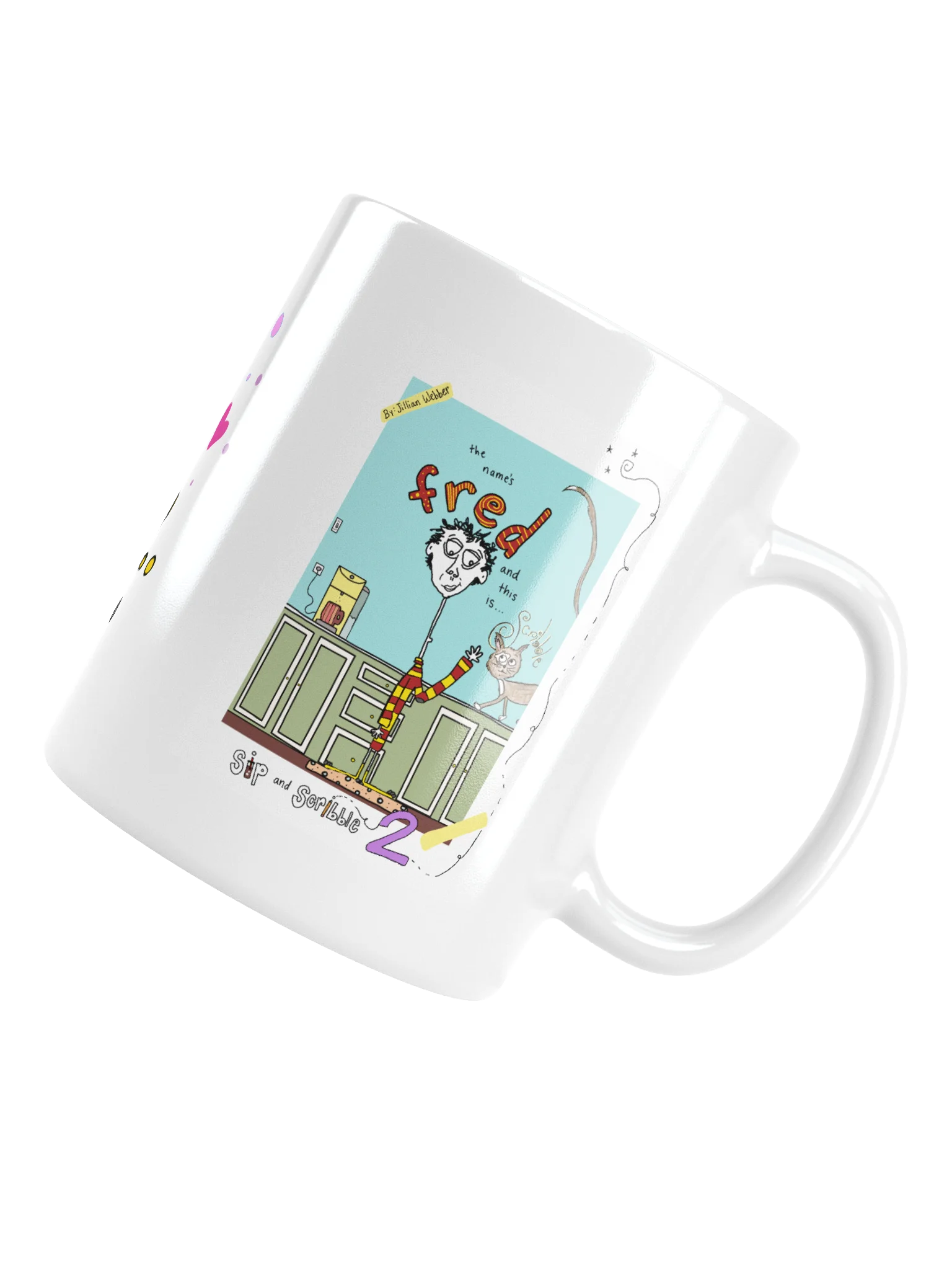 SCRIBBLE'S 100 OZ COFFEE MUG! product image (5)