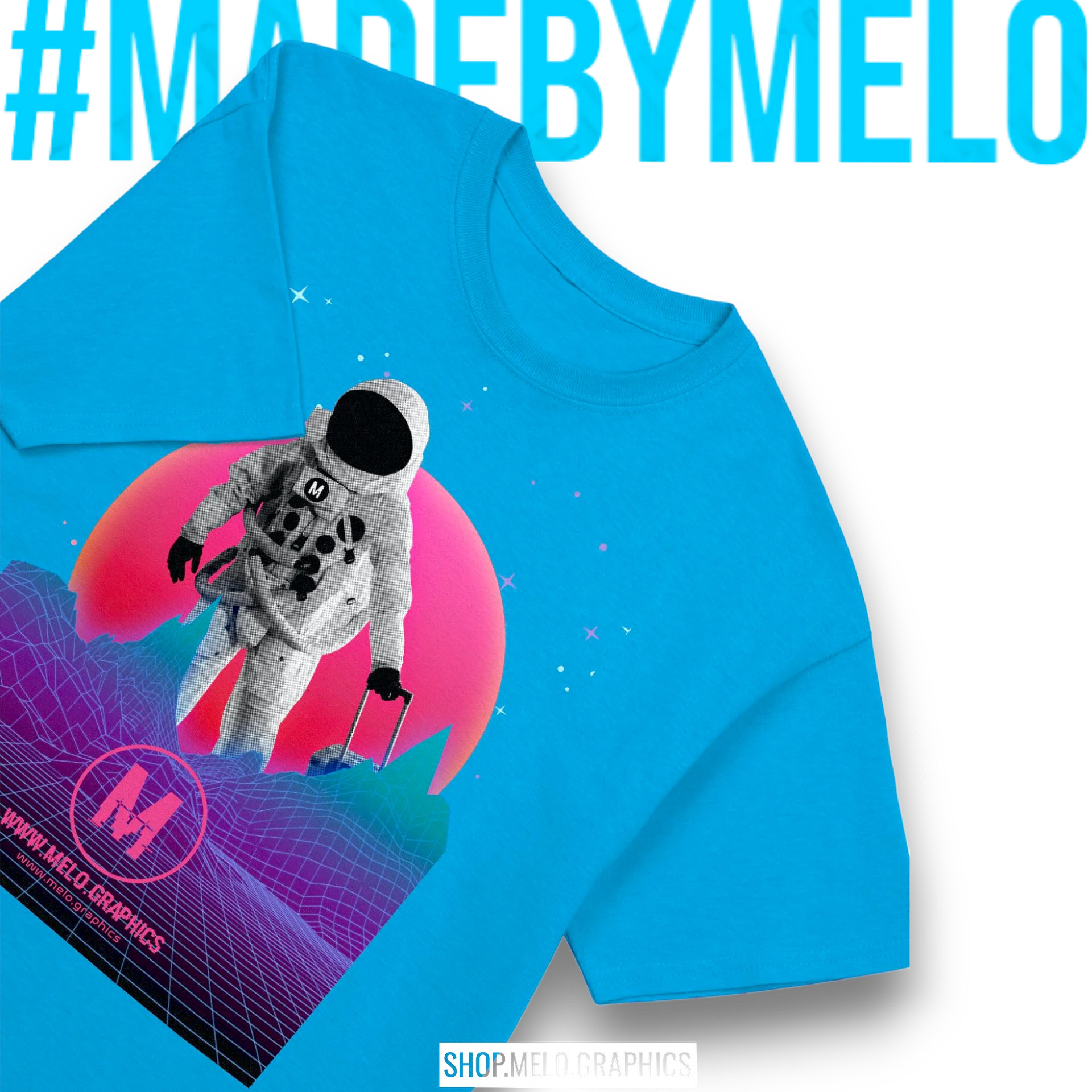 Digital Nomad - Premium T-Shirt | #MadeByMELO product image (2)