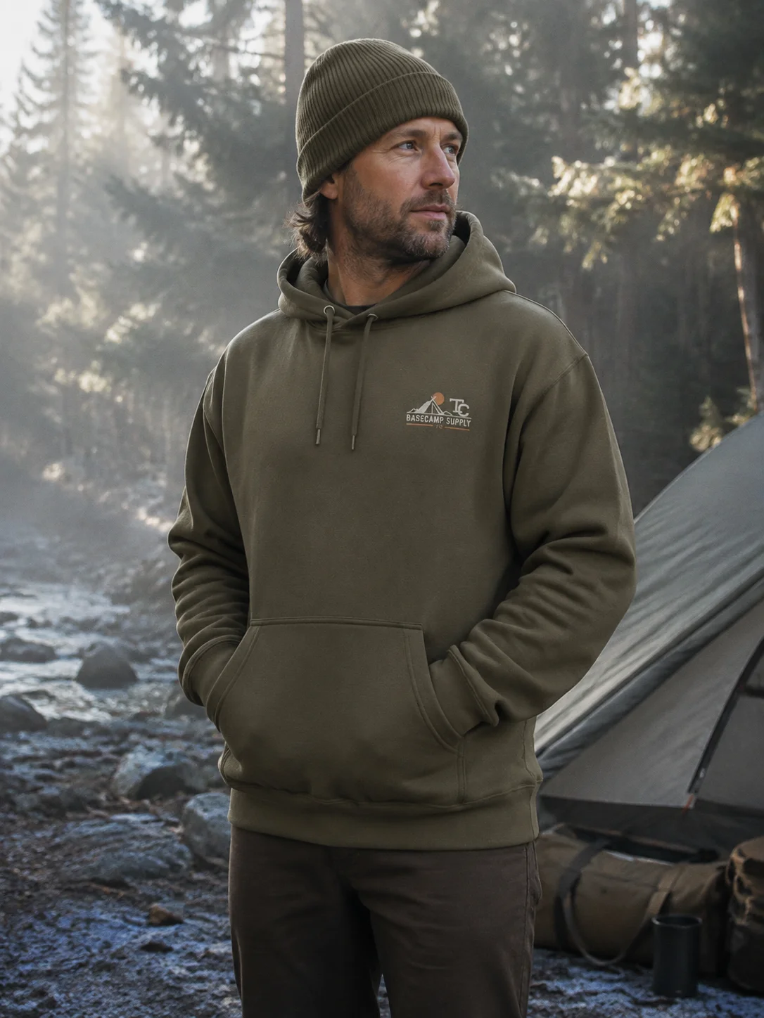 Basecamp Supply — Premium Hoodie product image (7)