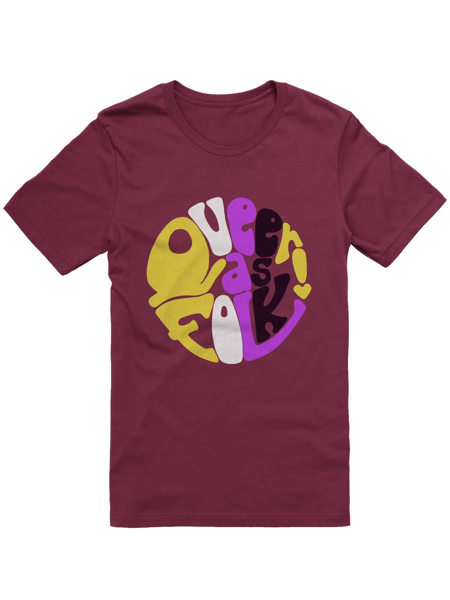 Nonbinary Queer as Folk big print tee product image (1)