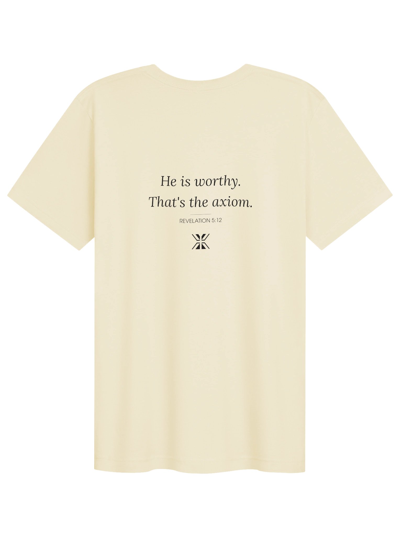 The Axiom Tee (Natural) product image (2)