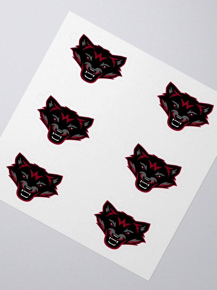 Vintage Captain Wolfpak Logo Sticker product image (4)