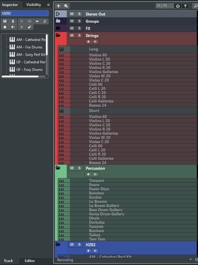 Beginner's Quickstart Template for Cubase 13+ (Spitfire Hans Zimmer Collection) product image (1)